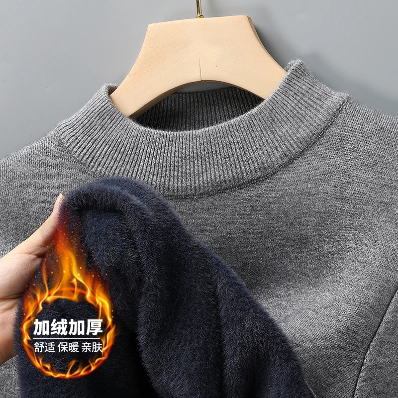 Streetwear Brands - Half Turtleneck Knitwear Sweater New Autumn/Winter