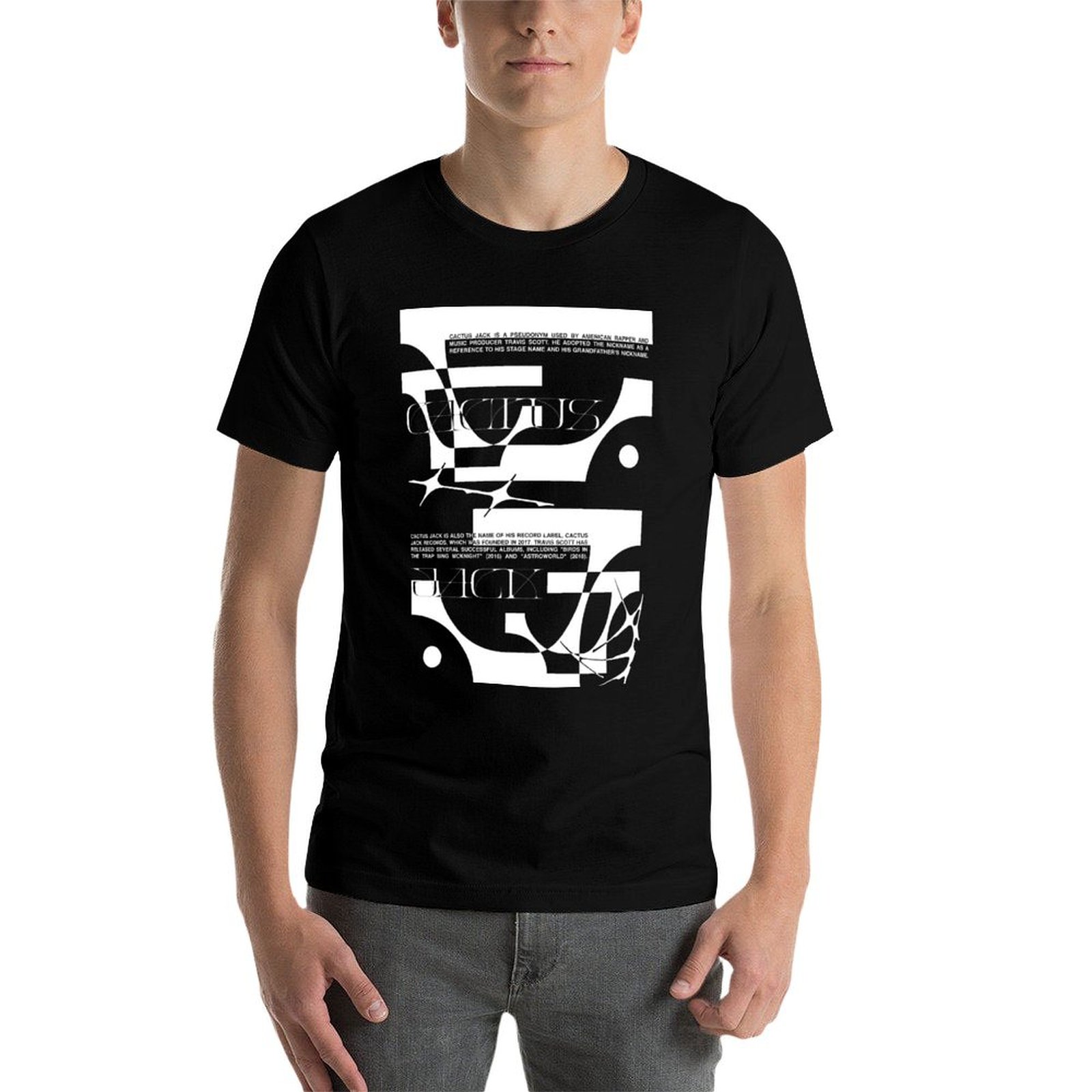cactus jack T-Shirt Plus Size  - Cactus Jack Tee recension och pris