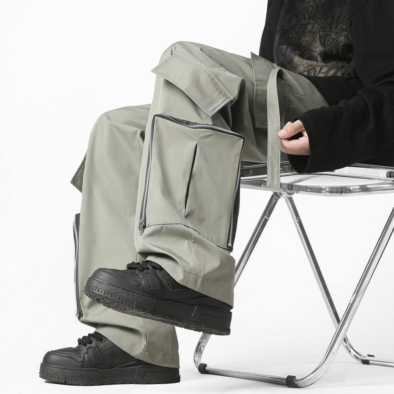 Fashion Men Cargo Pants Loose  - Streetwear Brands recension och pris