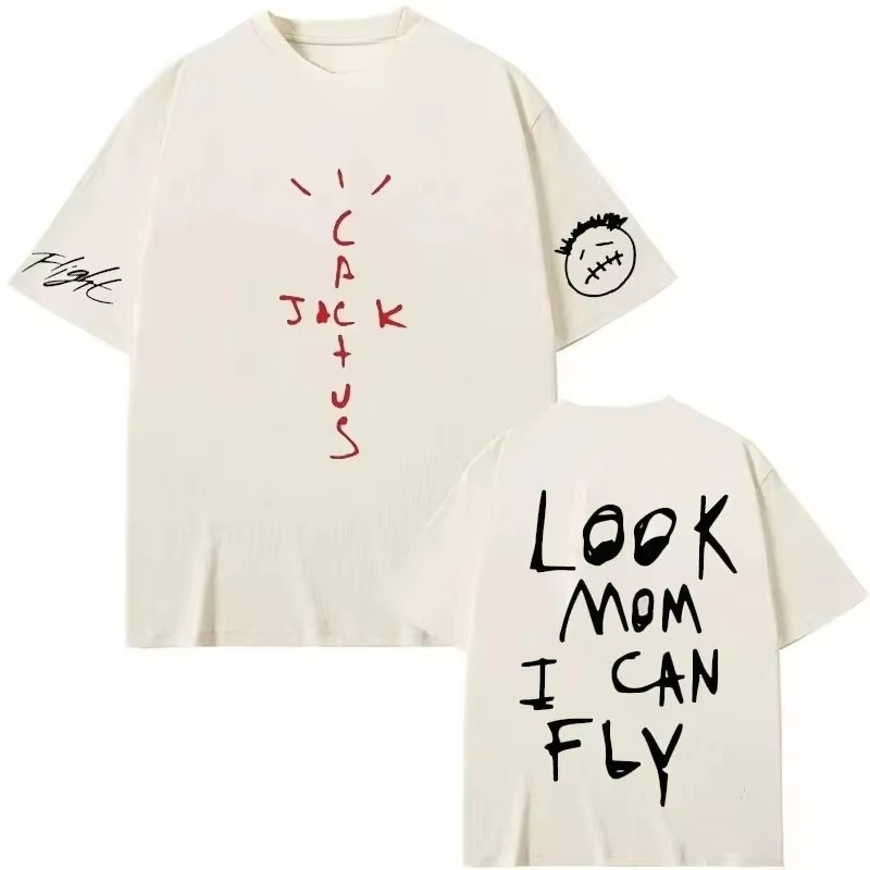 Fashion Fans Gift Mom I Can Fl - Cactus Jack Tee recension och pris