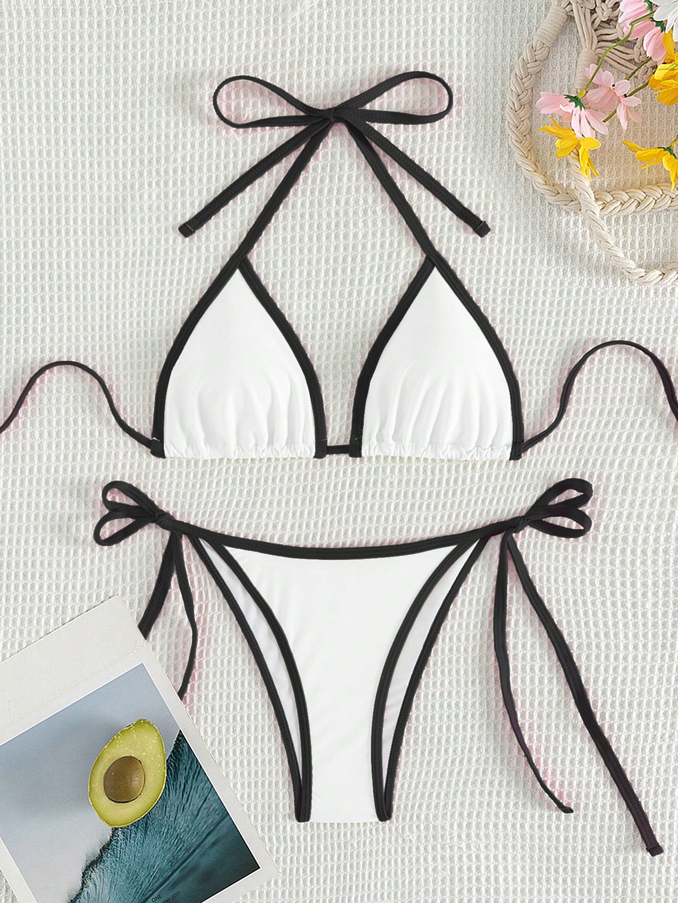 Summer white camisole bikini s - A Bathing Ape Camo recension och pris