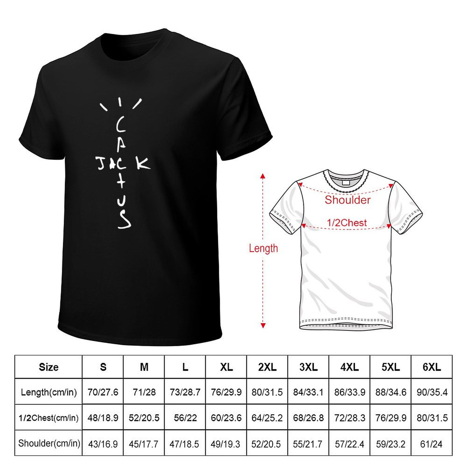 best logos jack cactus T-Shirt - Cactus Jack Tee recension och pris