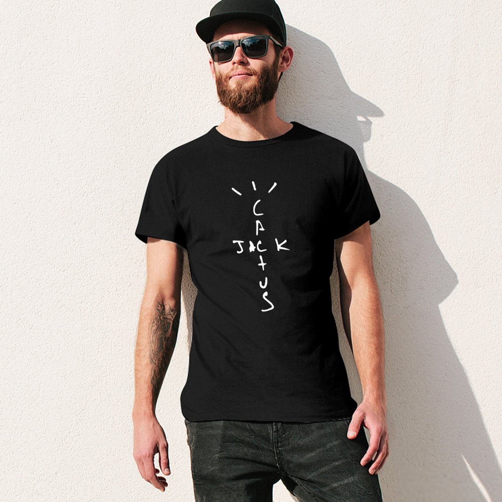 best logos jack cactus T-Shirt - Cactus Jack Tee recension och pris