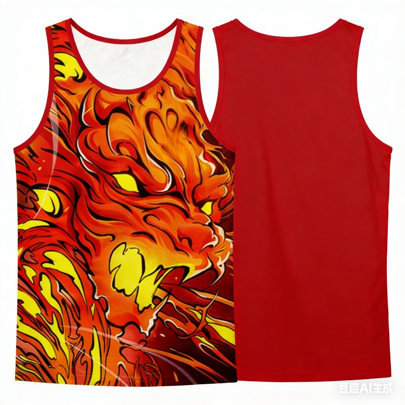2026 Summer Anime Flame Patter - Streetwear Brand Jersey recension och pris