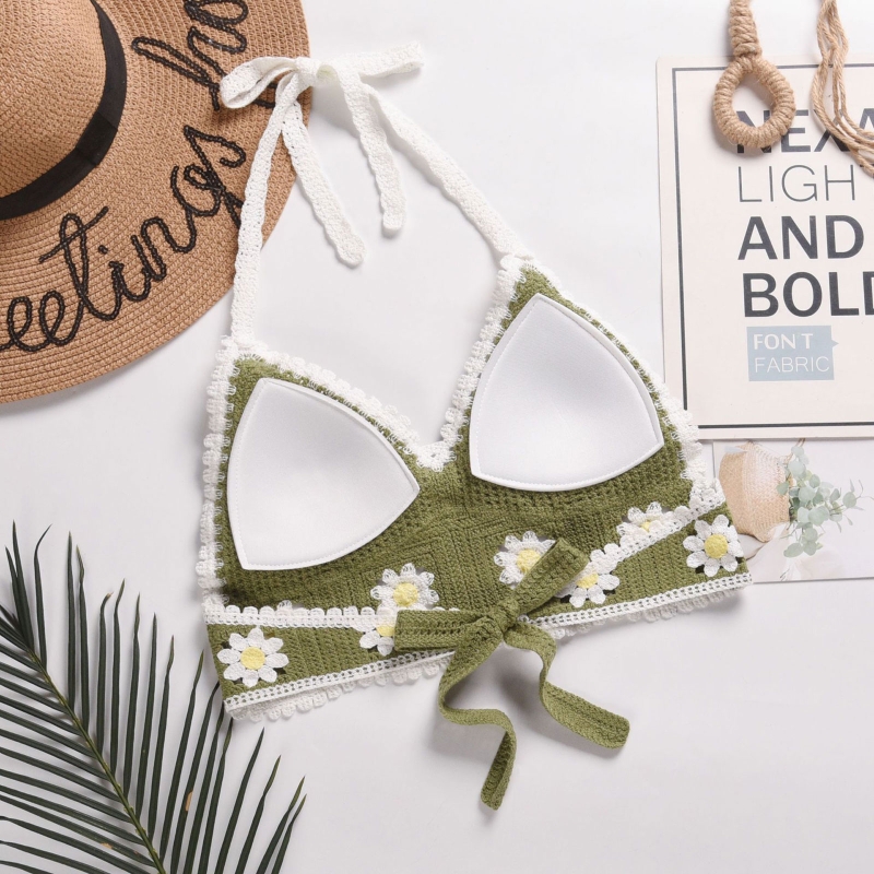 Sexy Bikini Crop Top Women Cro - A Bathing Ape Camo recension och pris